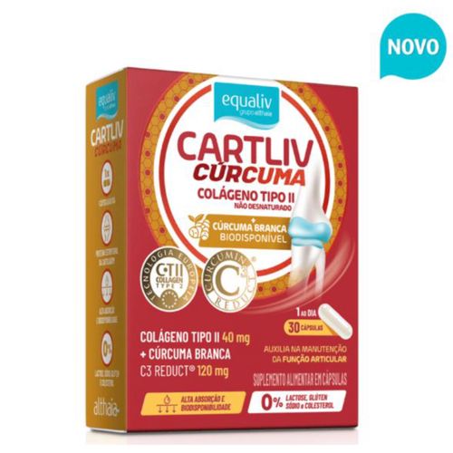 Cartliv Cúrcuma 30 Cápsulas Equaliv