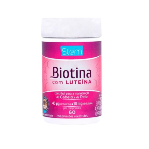 Biotina  com Luteína - 60 comprimidos - Stem
