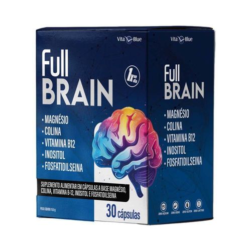 Full Brain Vita Blue 30 Cápsulas