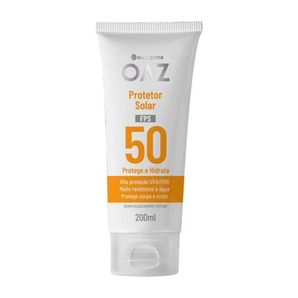 Protetor Solar OAZ FPS 50 Eurofarma 200ml 200ml toque seco transparente)