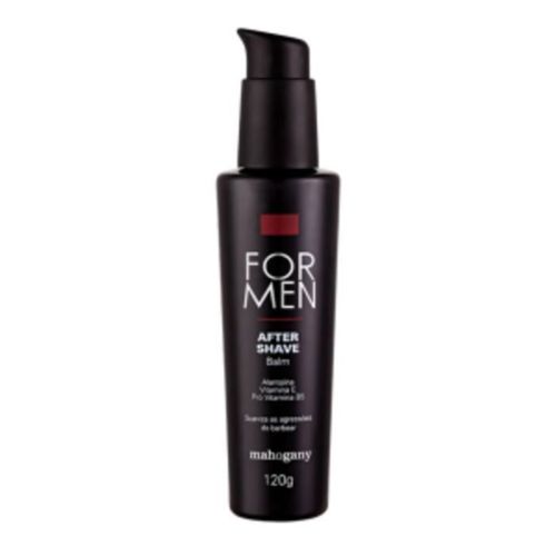 After Shave Balm For Men Mahogany 120g preto
