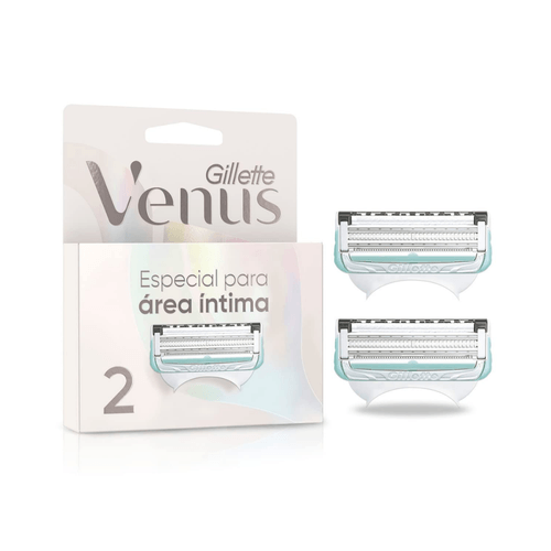 Carga Aparelho de Depilação Gillette Venus Intima c/2 Unidades