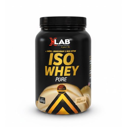 Whey Protein Isolada 900g Sabor Baunilha X-Lab Nutrition