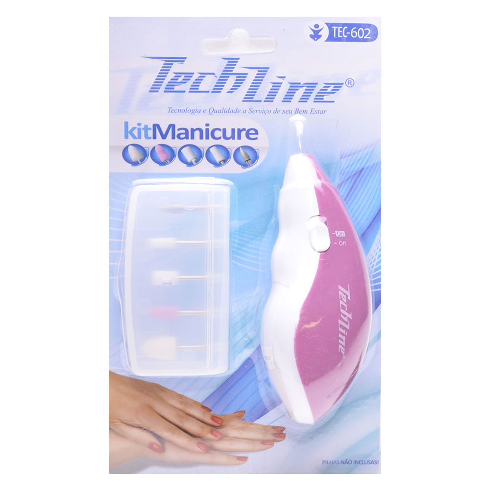 Kit Manicure Techline TEC-602 - Drogaria Sao Paulo