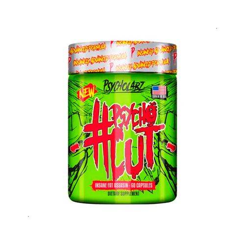 Termogênico Ps.ycho Cut 60 Capsulas Ps.ycholabz