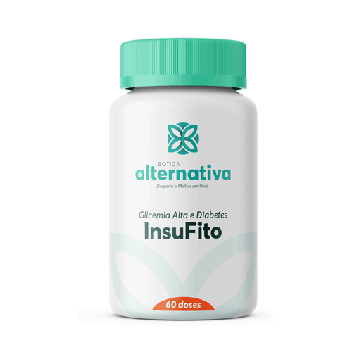InsuFito - Glicemia Alta e Diabetes - Cápsulas 60 Doses