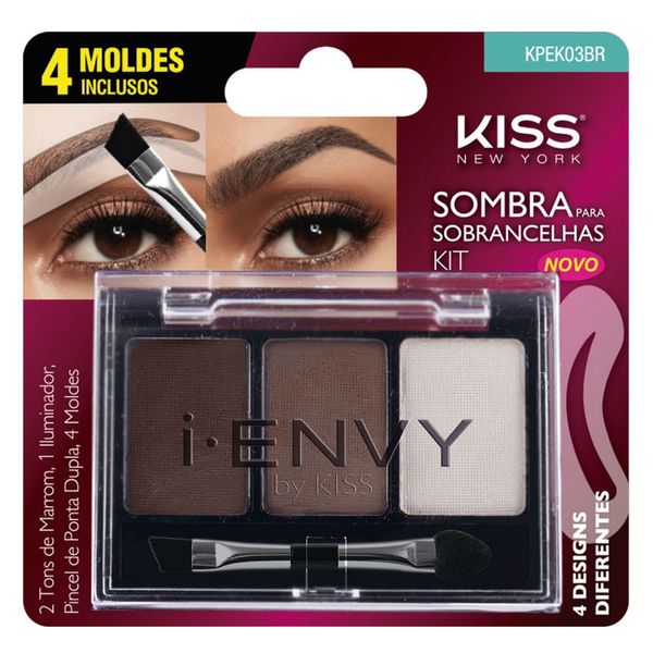 Kit Sombra Para Sobrancelhas Kiss New York