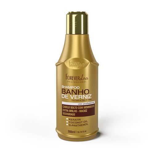 Shampoo Banho de Verniz Forever Liss 300ml U