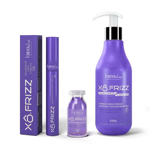 Kit Xô Frizz Forever Liss ÚNICO