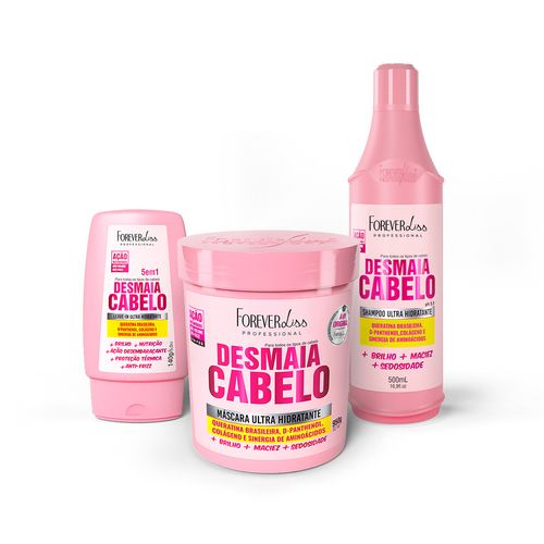 Kit Desmaia Cabelo Profissional Forever Liss U
