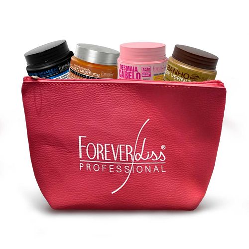 Necessaire Recheada Com 4 Mini Máscaras Forever Liss - Mkt U