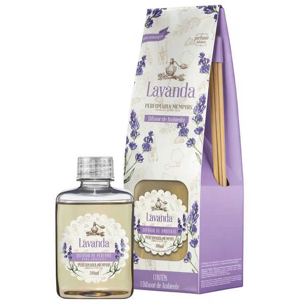 Aromatizador de Ambientes Memphis Lavanda 340ml