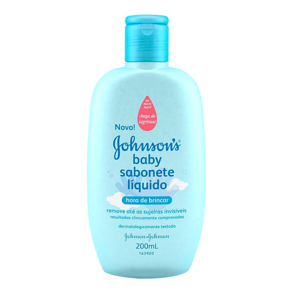 Sabonete Líquido Johnson's Baby Hora de Brincar 200ml - Drogaria Sao Paulo