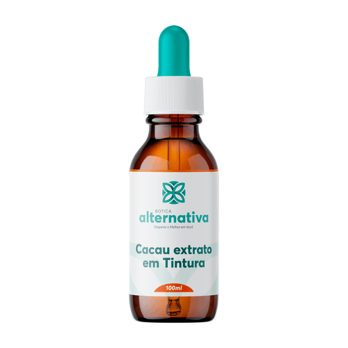 Cacau extrato em Tintura - 100mL