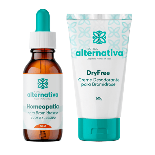 Kit para Bromidrose, Hiperidrose e Suor Excessivo