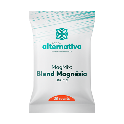 MagMix: Blend Magnésio 300mg - Saches - 30 doses