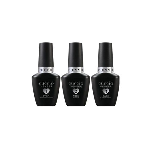 Kit Cuccio Preparadores Unhas Gel 3 Produtos 13 ml
