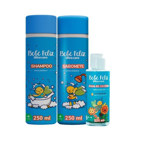 Kit Bebê Feliz Banho Completo