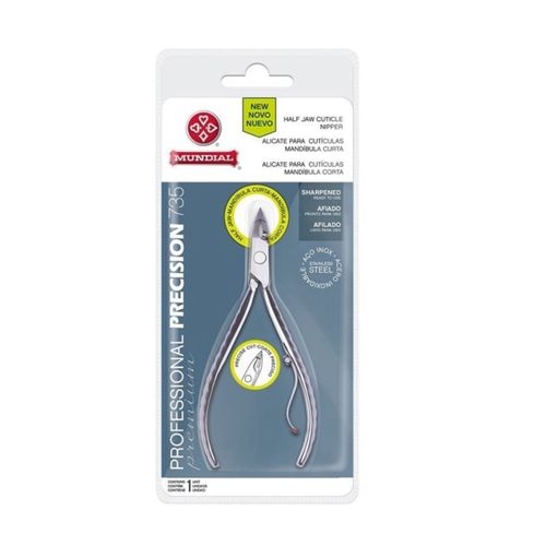 Alicate Mundial Cutícula Profissional Inox 735