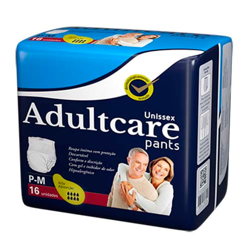 Roupa-intima-Unissex-Adultcare-Pants-P-M-16-Unidades-Drogaria-SP-613045 Roupa-intima-Unissex-Adultcare-Pants-P-M-16-Unidades-Drogaria-SP-613045