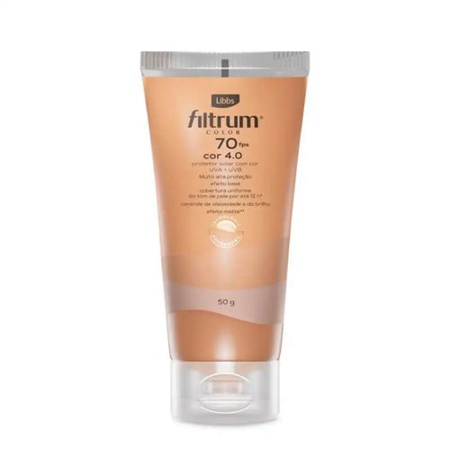 Filtrum Color Protetor Solar Cor 4.0 FPS70 50g