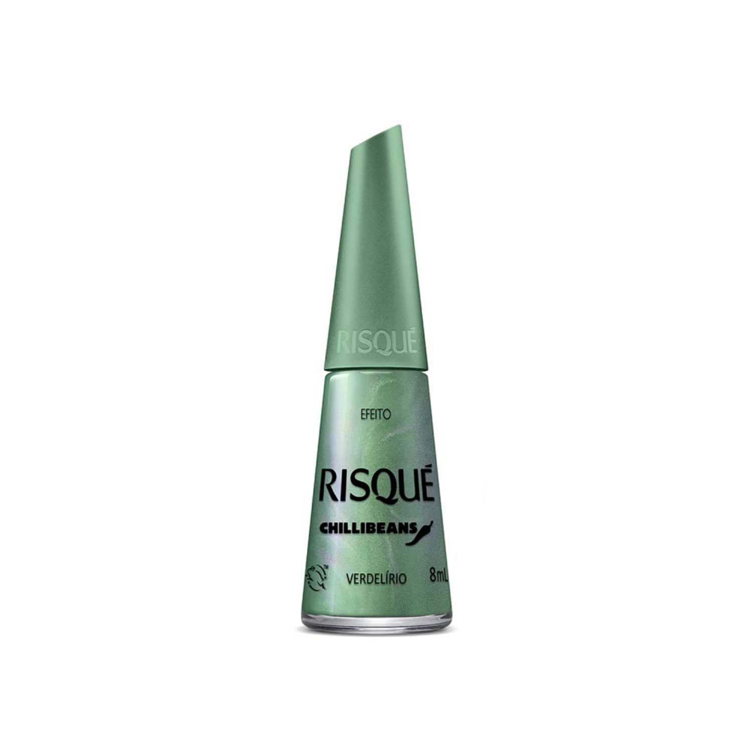Esmalte Risqué Chillibeans Verdelírio 8ml