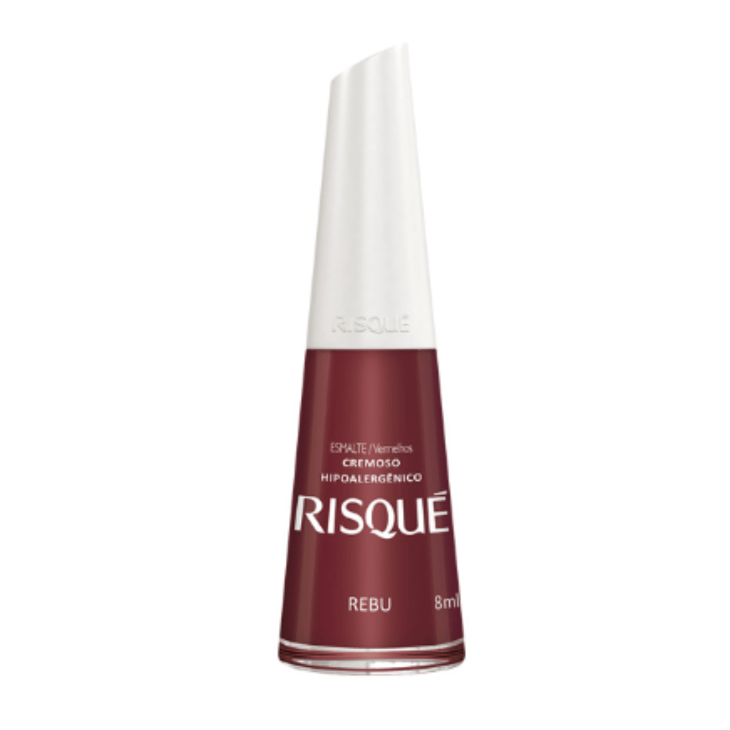 Esmalte Risque Vermelho 8ml Rebu