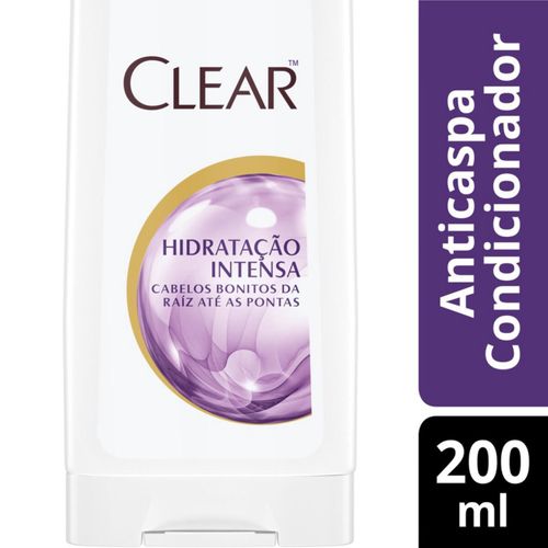 Condicionador Anticaspa Clear Hidratação Intensa 200ml