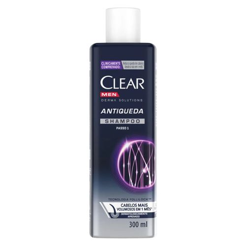 Shp Antiq Clear Derma Solutions Men 300Ml