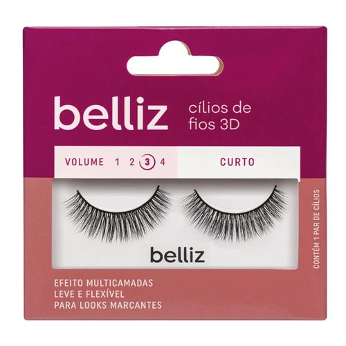Cílios Belliz 3D 201
