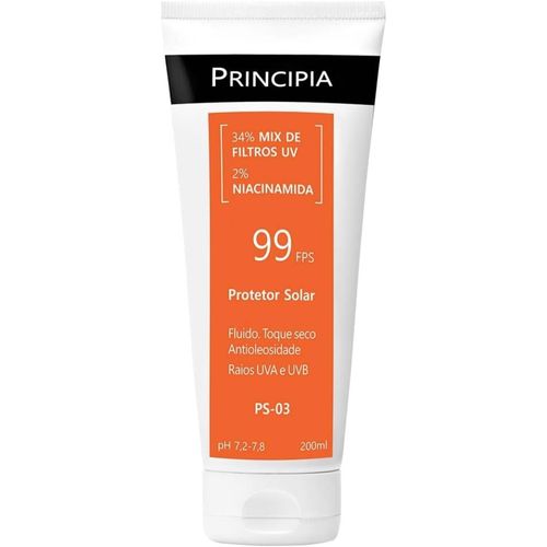 Protetor Solar Principia PS-03 FPS99 Com 200ml
