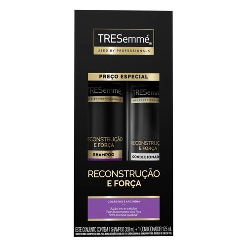 TRESemmé Kit Reconstrução e Força Shampoo 350ml + Condicionador 175ml