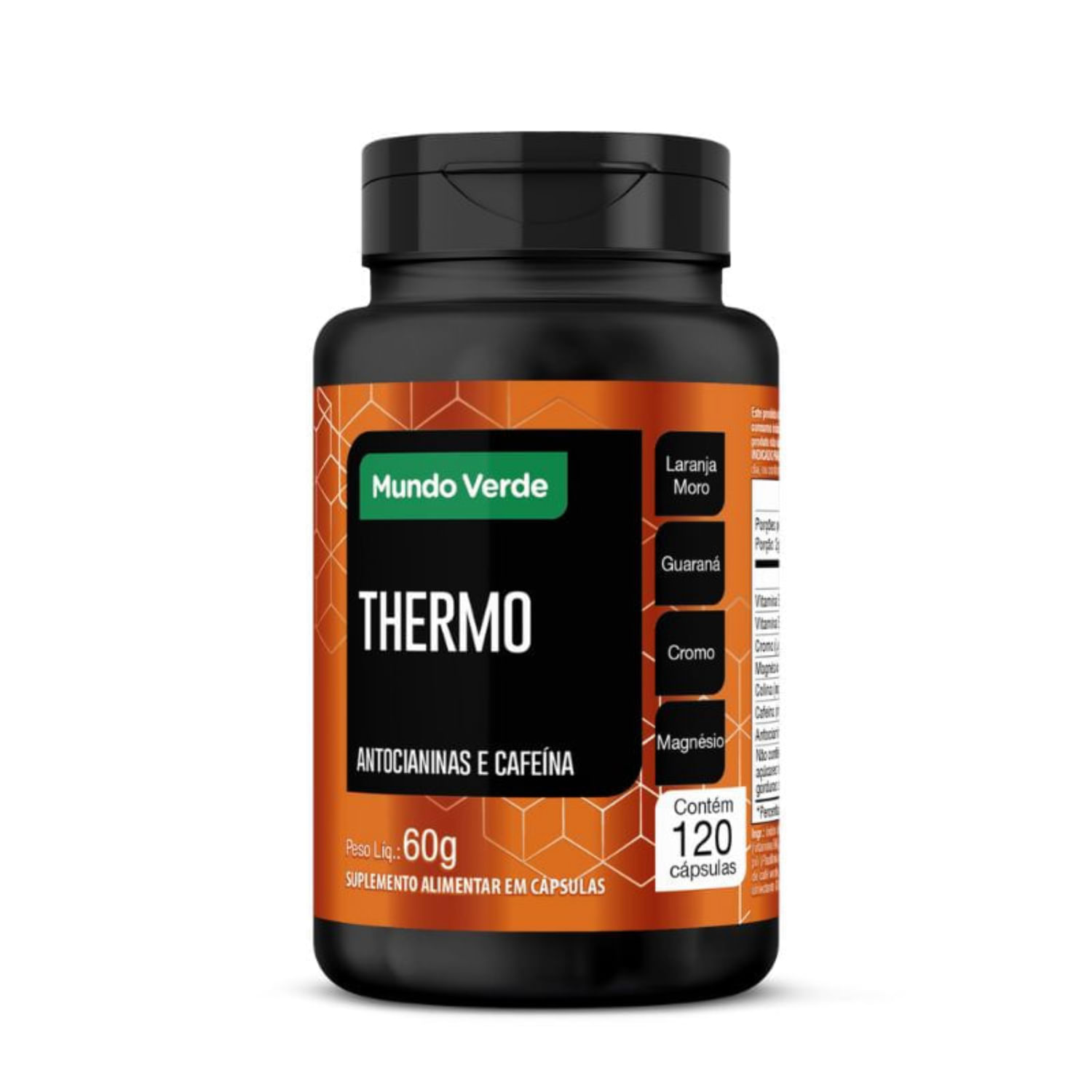 FTW Diabo Verde Termogênico Thermo Dry Suplemento Alimentar em Pó com Extratos Vegetais, Fórmula Solúvel com Chá Verde, Hibisco e Gengibre