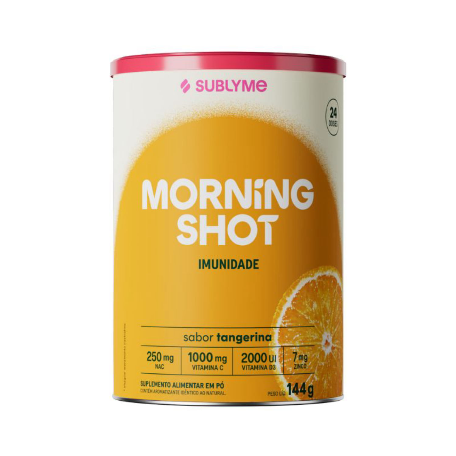 MORNING SHOT IMUNIDADE TANGERINA SASHE