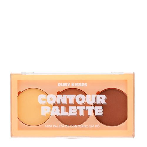 Ruby Kisses Contour Palette - Mini Paleta Light Medium Light Medium Light Medium