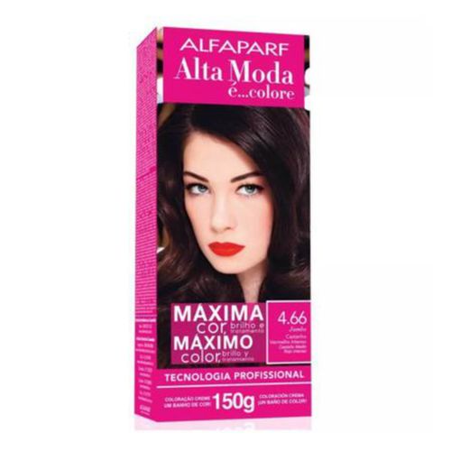 Tintura Alta Moda 4.66 Castanho Vermelho Intenso