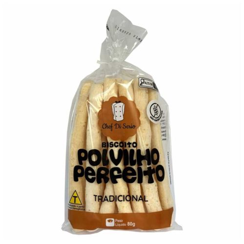 Biscoito de Polvilho Tradicional Chef di Serio 80g