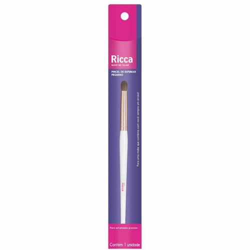 Ricca Pincel Rose Gold Esfumar Pequeno