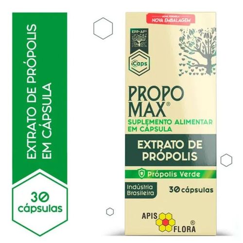Suplemento Alimentar Propomax Extrato de Própolis 30 Cps