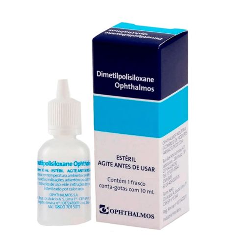 Lubrificante Oftálmico Dimetilpolisiloxane Ophthalmos Rohto 10ml