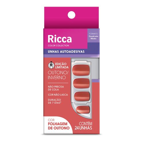 Unhas Ricca Color Collection Outono/Inverno Folhagem De Outono