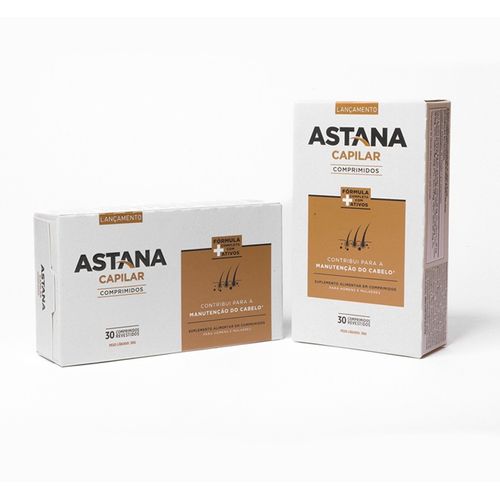 Astana Capilar Suplemento Alimentar kit c/3