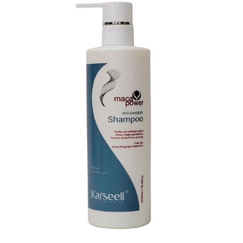 Karseell Maca Power Anti-Dandruff Shampoo - Shampoo Anticaspa 500ml 500ml