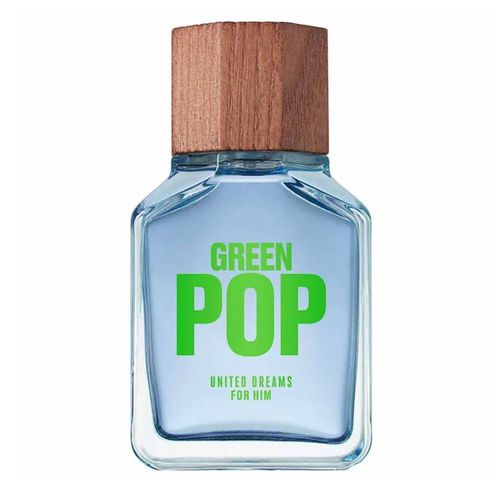 Benetton United Colors Green Pop Him Eau de Toilette - Perfume Masculino 100ml 100ml