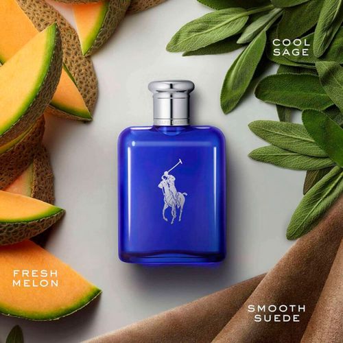 Kit Ralph Lauren Polo Blue Masculino - Edt 125ml + 40ml + Des 75g Kit