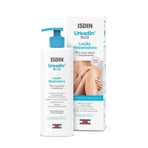Kit com 2 Unidades de Ureadin Rx 10 400ml Isdin Loção Hidratante Corporal