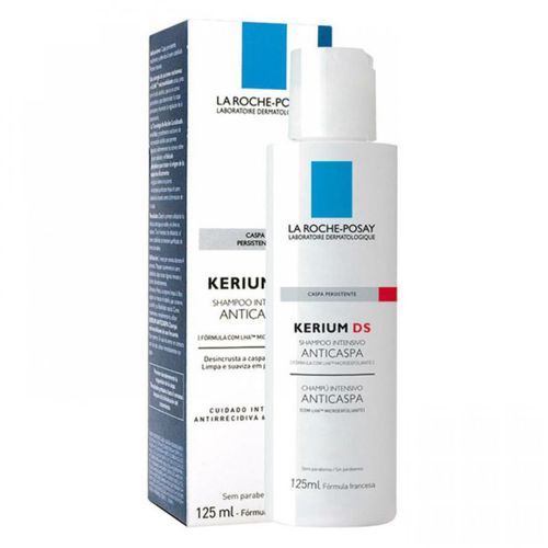 Kit com 2 Unidades de Shampoo Anticaspa La Roche-Posay Kerium Ds Intensivo 125ml