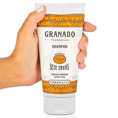 Kit com 2 Unidades de Shampoo Sete Ervas 180ml Granado