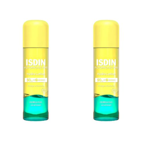 Kit com 2 Unidades de Protetor Solar Corporal Loção FPS 50 Isdin Fotop 200ml