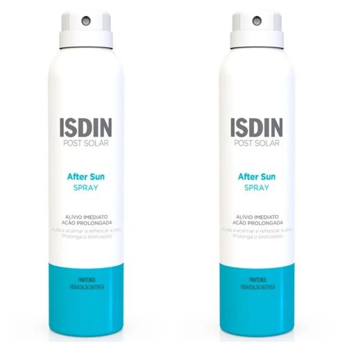 Kit com 2 Unidades de Isdin Pós-Sol Aftersun Spray 200ml